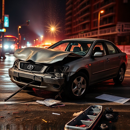car crash damage