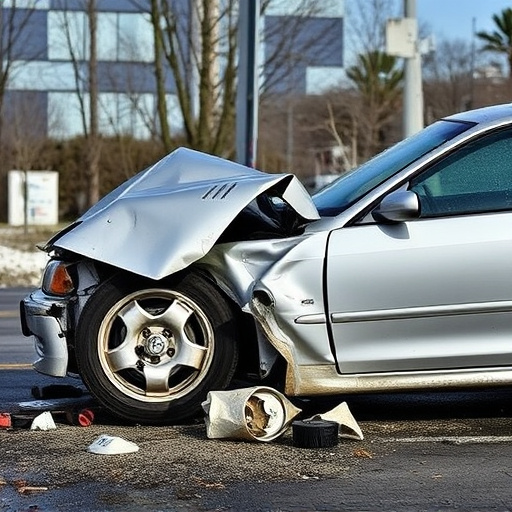 car crash damage
