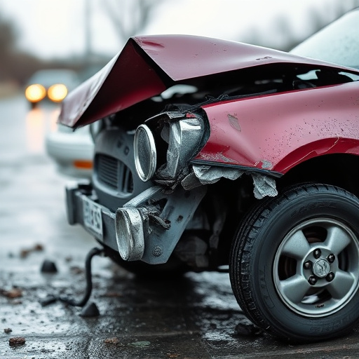 car crash damage