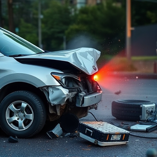 car crash damage