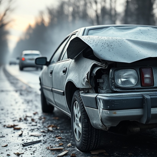 car crash damage