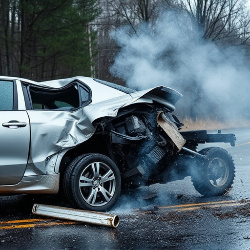 car crash damage