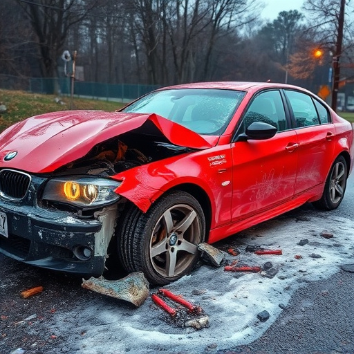 car crash damage