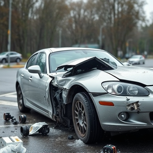 car crash damage