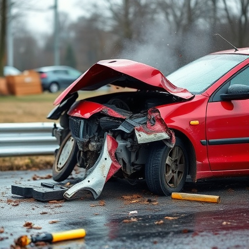 car crash damage