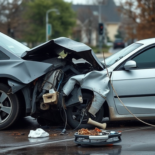 car crash damage