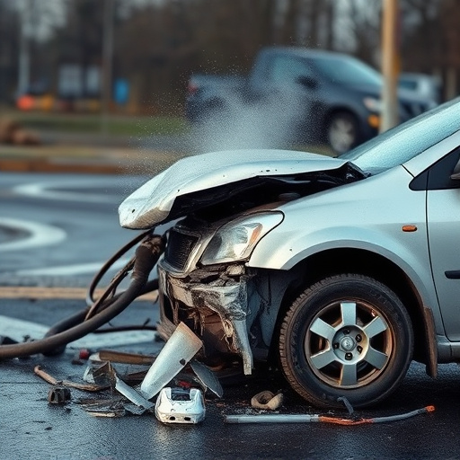 car crash damage