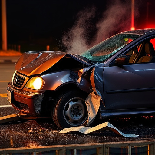 car crash damage