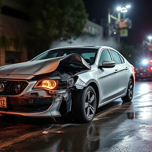 car crash damage