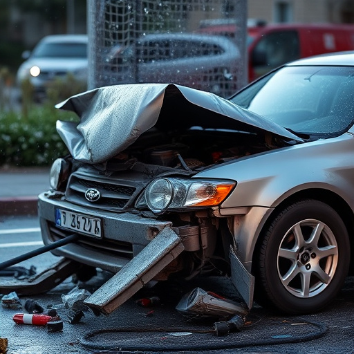 car crash damage