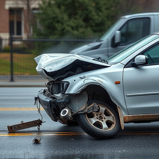 car crash damage