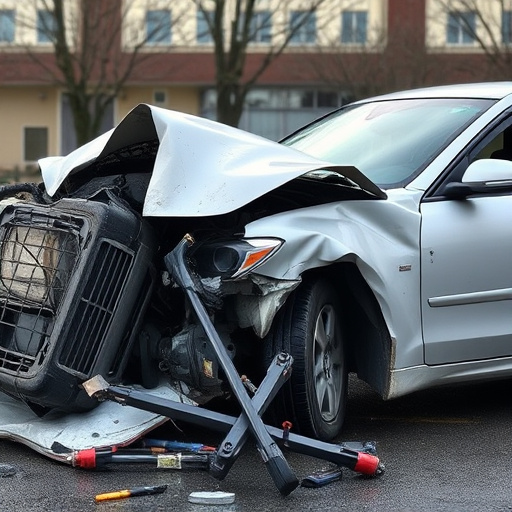 car crash damage
