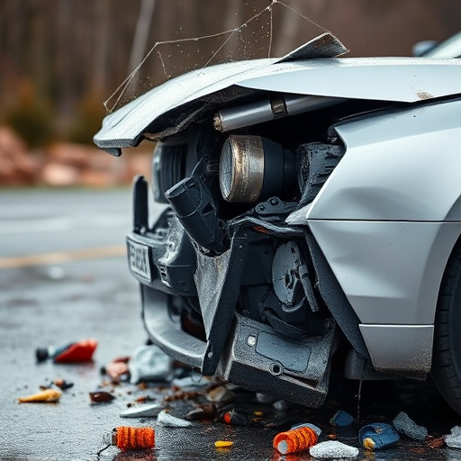 car crash damage