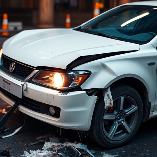 car crash damage