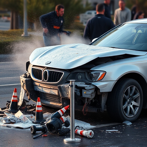 car crash damage
