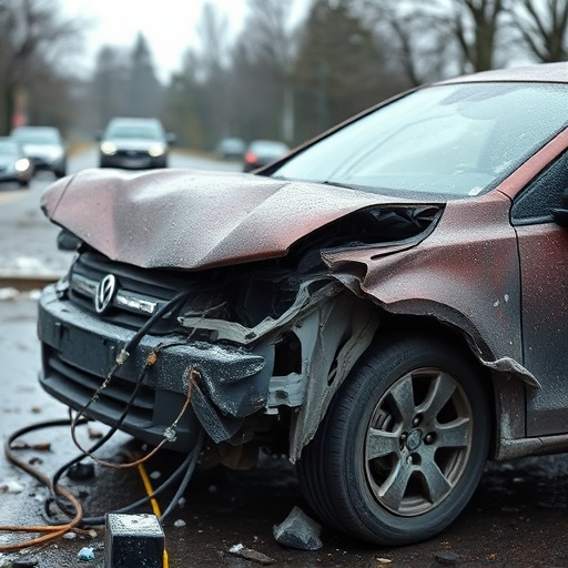car crash damage
