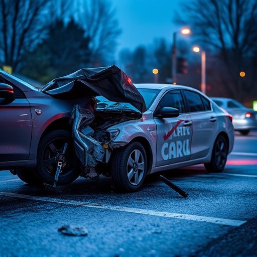 car crash damage