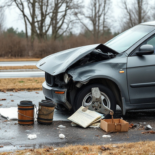 car crash damage