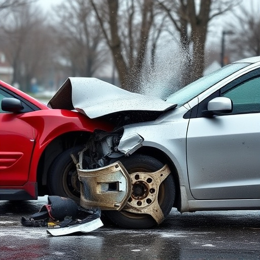 car crash damage