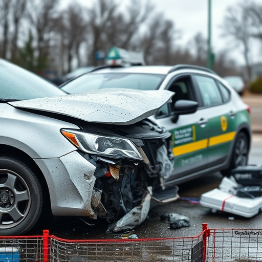 car crash damage