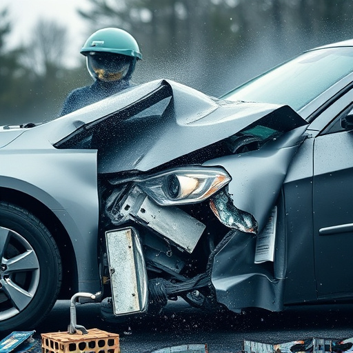 car crash damage