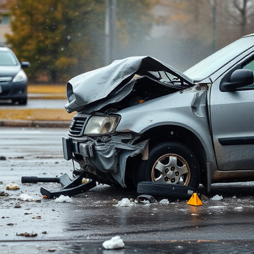 car crash damage