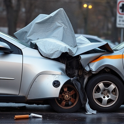 car crash damage