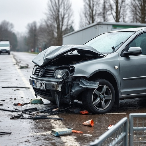 car crash damage