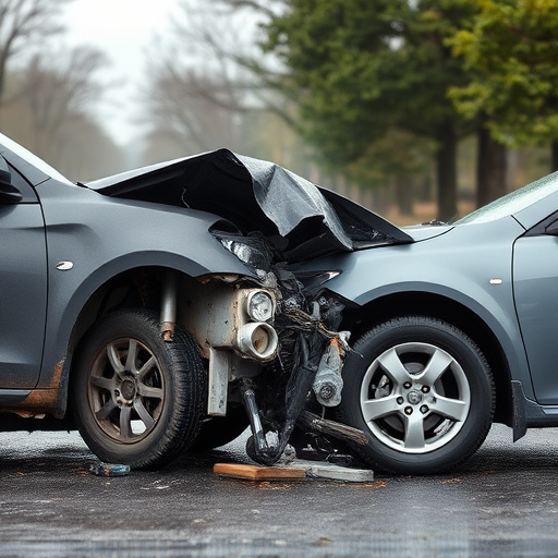 car crash damage
