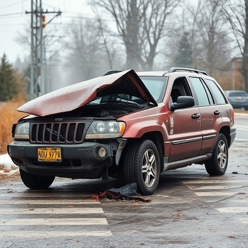 car crash damage