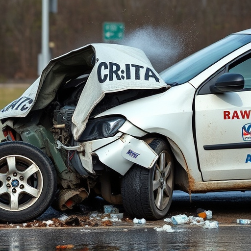 car crash damage