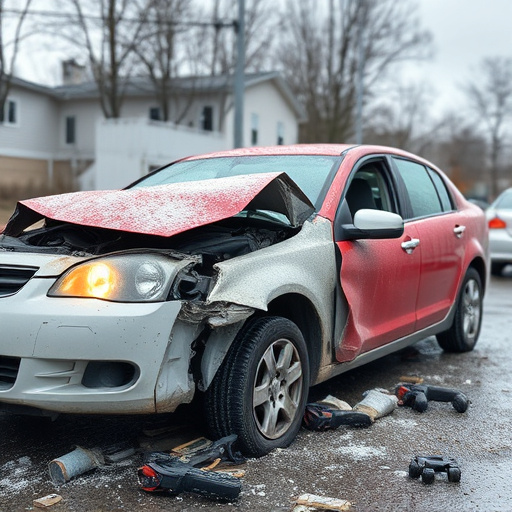 car crash damage