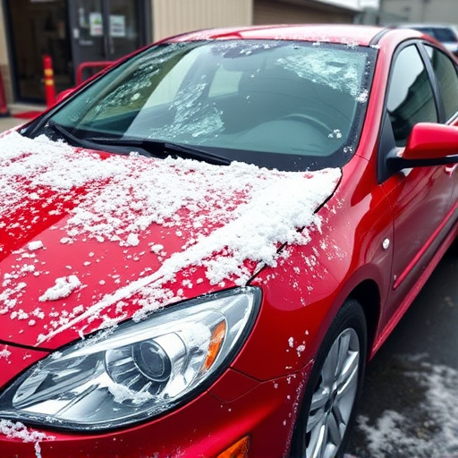 car hail damage repair