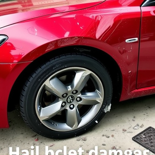 car hail damage repair