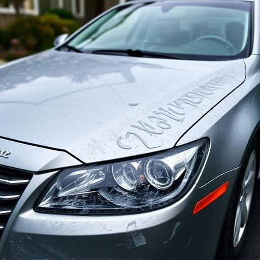 car hail damage repair