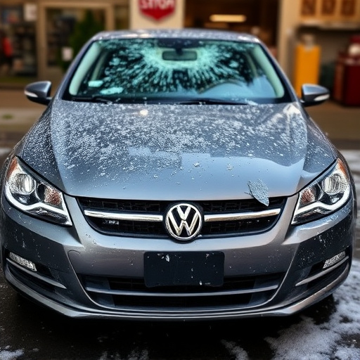 car hail damage repair