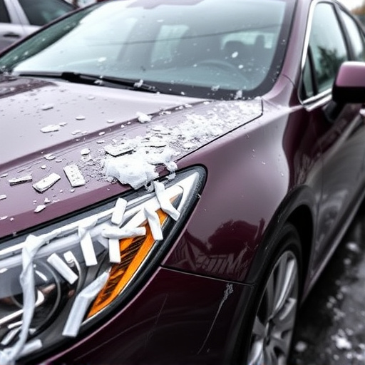 car hail damage repair