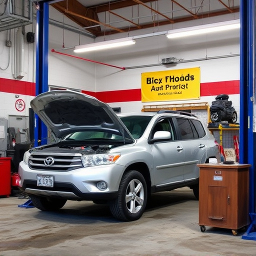vehicle repair shop