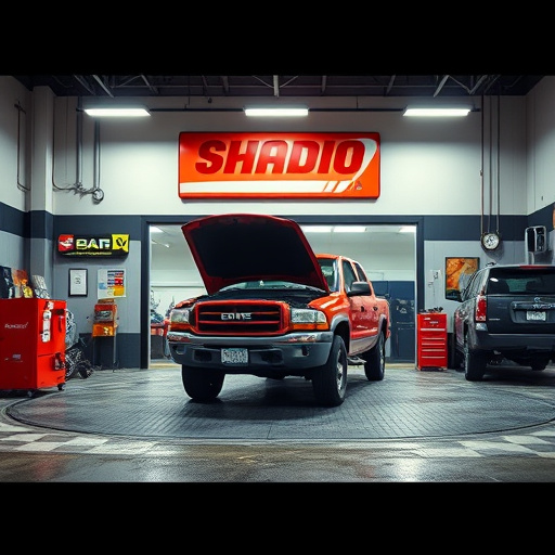 vehicle repair shop