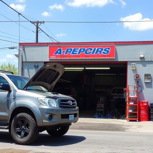 vehicle repair shop