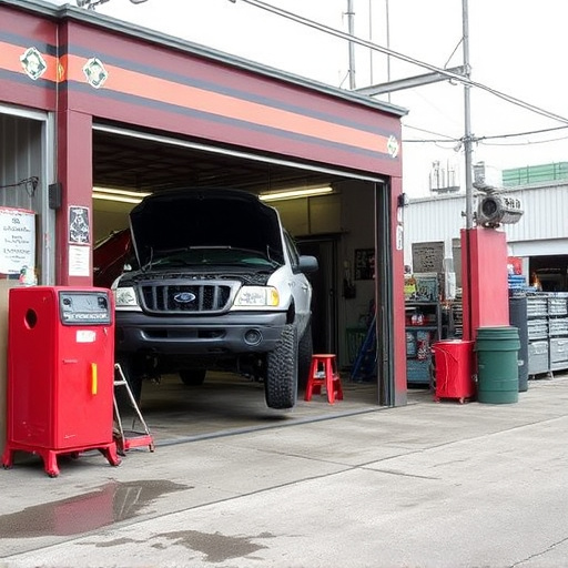 vehicle repair shop