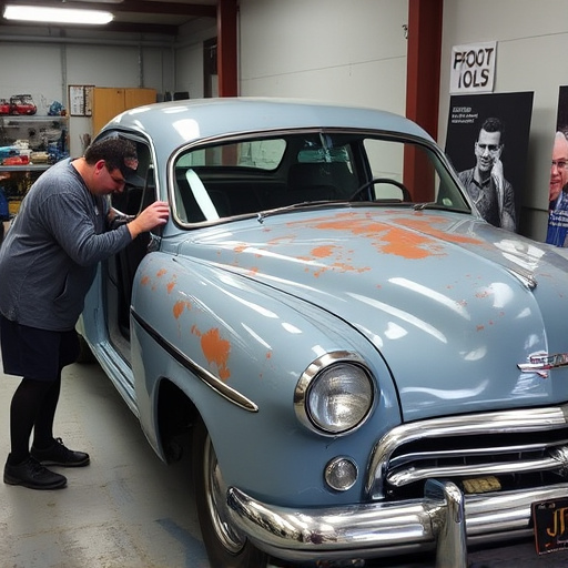 vehicle restoration process