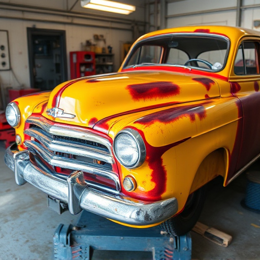 vehicle restoration process