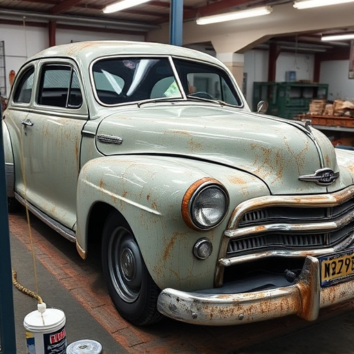 vehicle restoration process