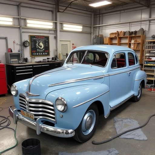 vehicle restoration process