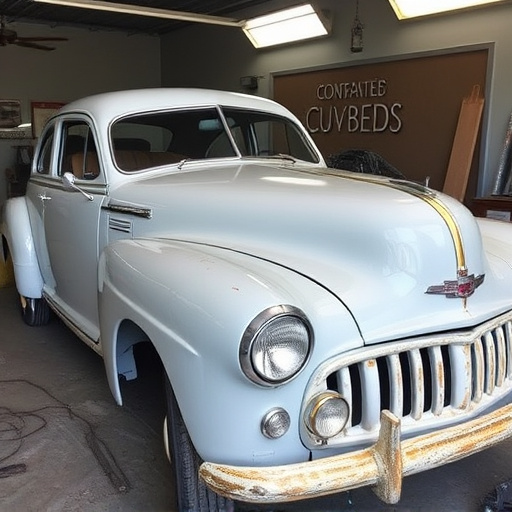 vehicle restoration process