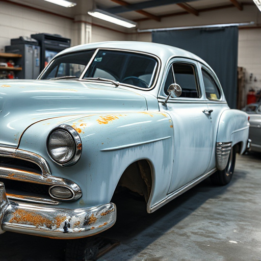vehicle restoration process