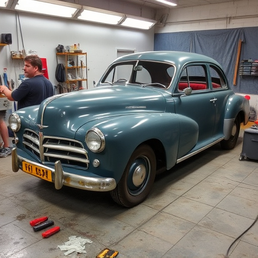 vehicle restoration process