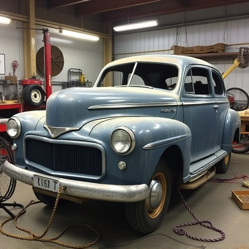 vehicle restoration process