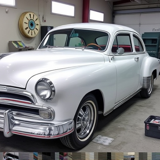 vehicle restoration process